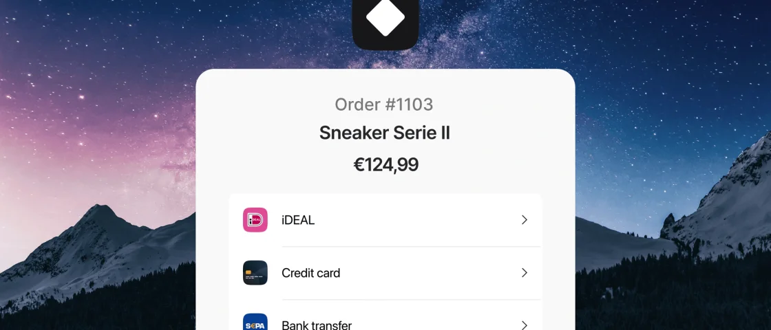 iDeal 2.0 sneaker betaal checkout
