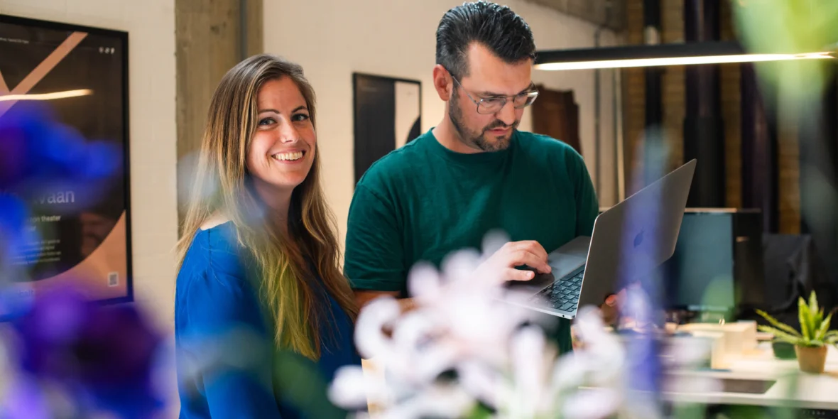 Brenda en Reinier projectmanagement