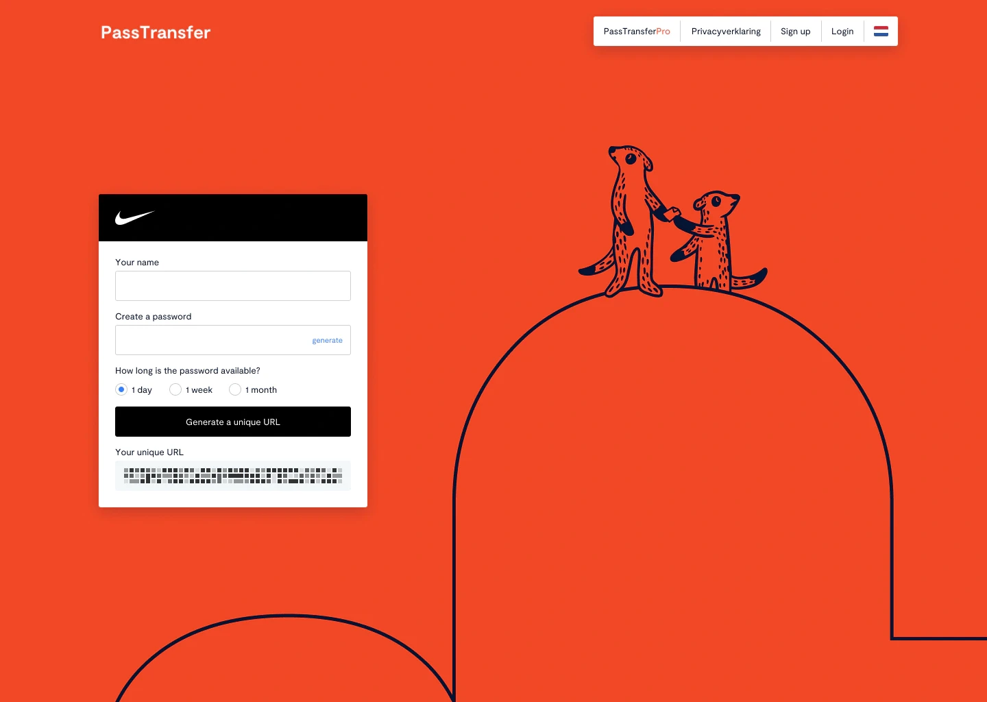 PassTransfer voor Nike